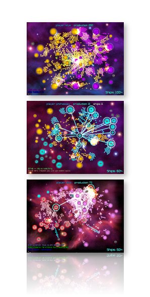 Screenshots of Galcon for PC / Mac / Linux